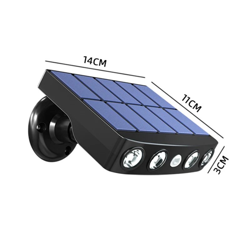 

LED Solar Light Outdoor Waterproof Solar Lamp Powered Sunlight 3 Modes Motion Sensor For Garden Decoration Wall Lamp