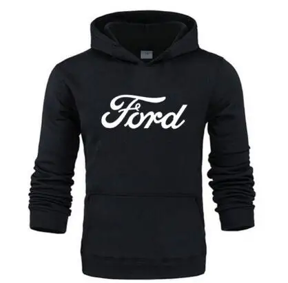 Мужская толстовка с капюшоном ford Повседневная зимняя 2020|Мужские толстовки и
