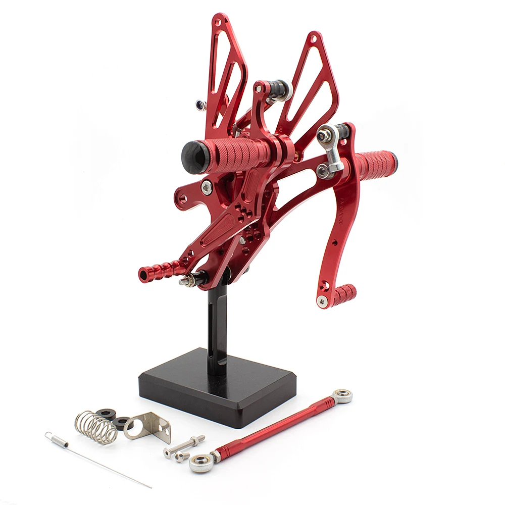 

Adjustable Motorcycle Foot Peg Pedal Footrest Rearsets Gear Shift For Yamaha YZF R1 1998-2003 2002 2001 2000 1999 1998