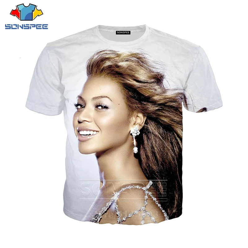 Beyonce футболка Летняя новая Мужская Женская толстовка с 3D принтом сексуальная