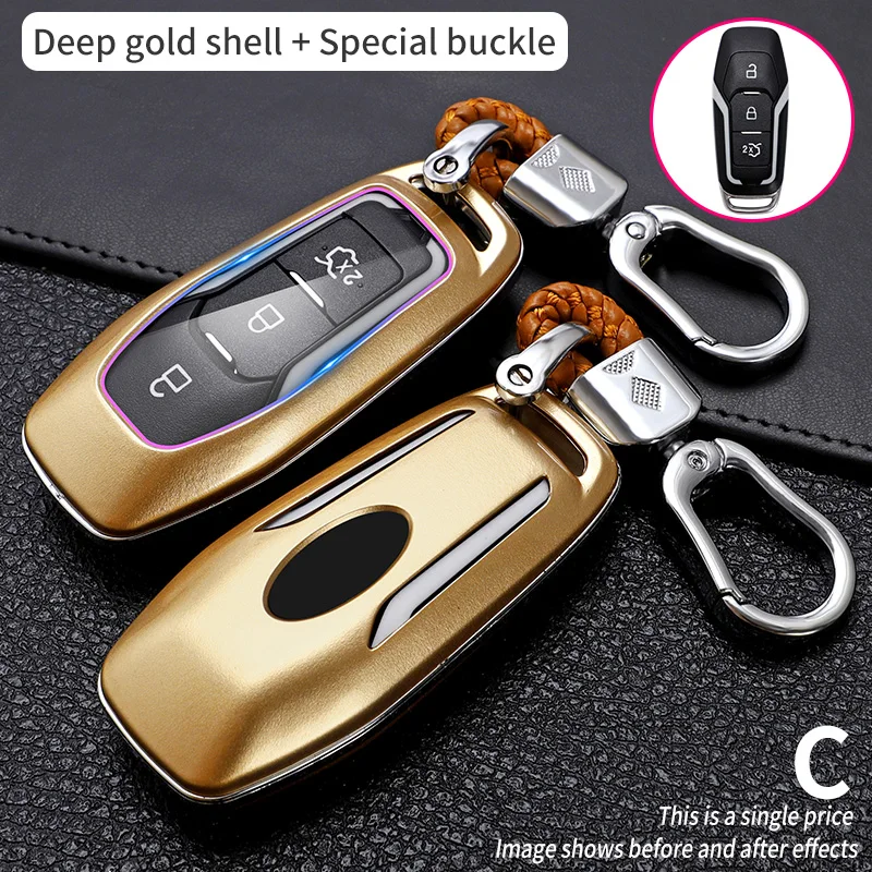 

2019 Soft Key Cover Case For Ford Fusion Mondeo Mustang F-150 Explorer Edge 2015 2016 2017 2018 Car Styling Key Protection