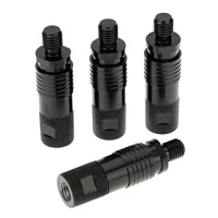 1pc carp fishing connector pod quick release connector easy to install to bank aluminum alloy rod stick bite alarms