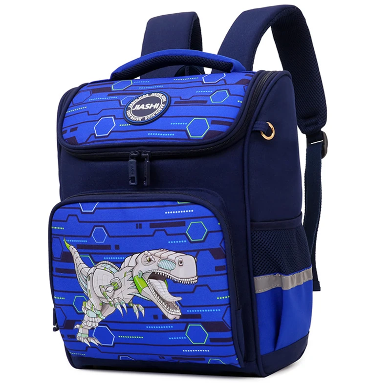 "Ортопедический рюкзак для девочек, милый мультяшный школьные ранцы для мальчиков с динозавром, детский рюкзак для книг, школьный рюкзак, 2020"