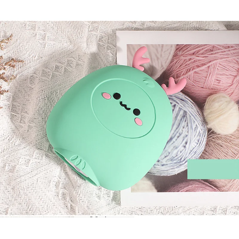 Грелка зимние принадлежности милые Мультяшные рога оленя стильная бутылка для