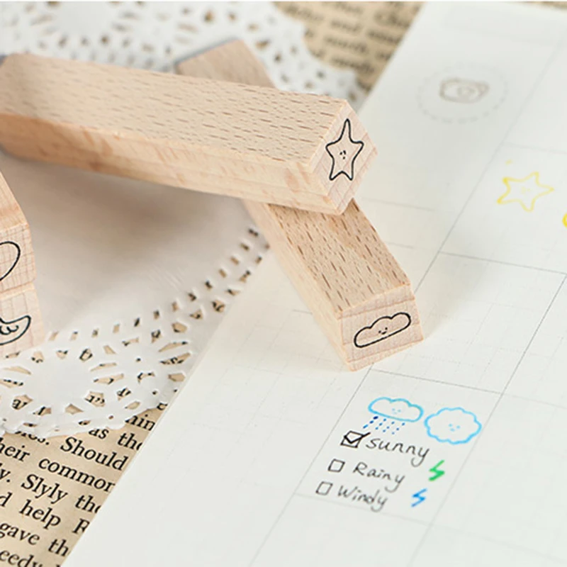 25 шт./компл. Винтаж простой штамп граффити DIY Деревянные и резиновые штампы для скрапбукинга канцелярские Скрапбукинг Стандартный штамп