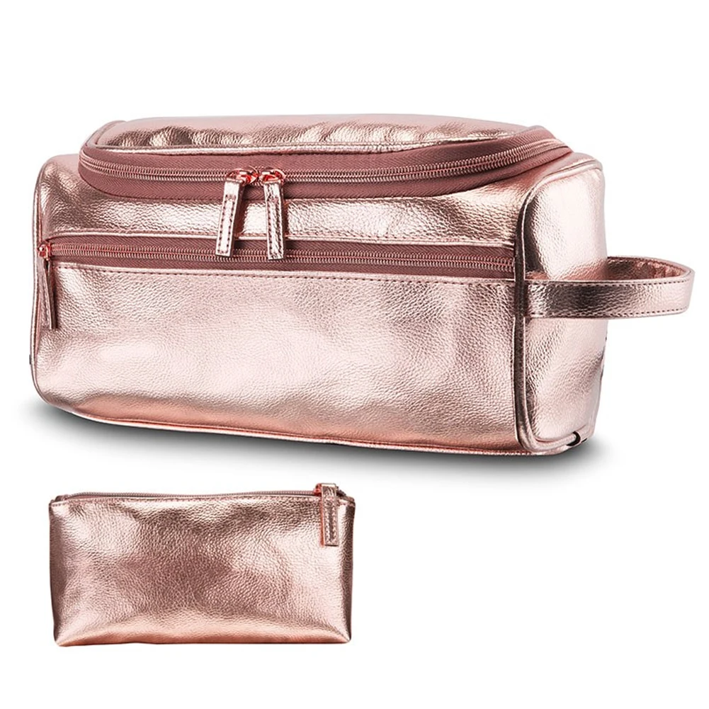 Косметичка из ПУ кожи для мужчин и женщин водонепроницаемый органайзер бритья