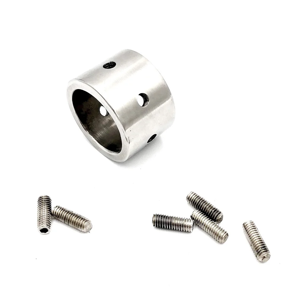 БДСМ устройство целомудрия кольцо на член из нержавеющей стали замок для мужчин