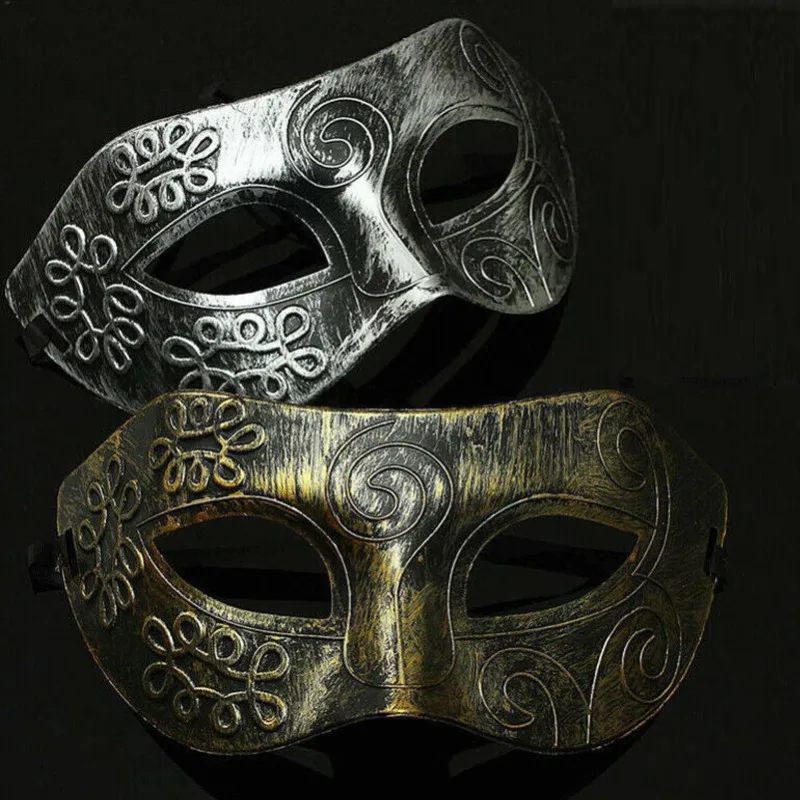 Мужские маскарадные римские маски | Маска для лица венецианские Искусственный