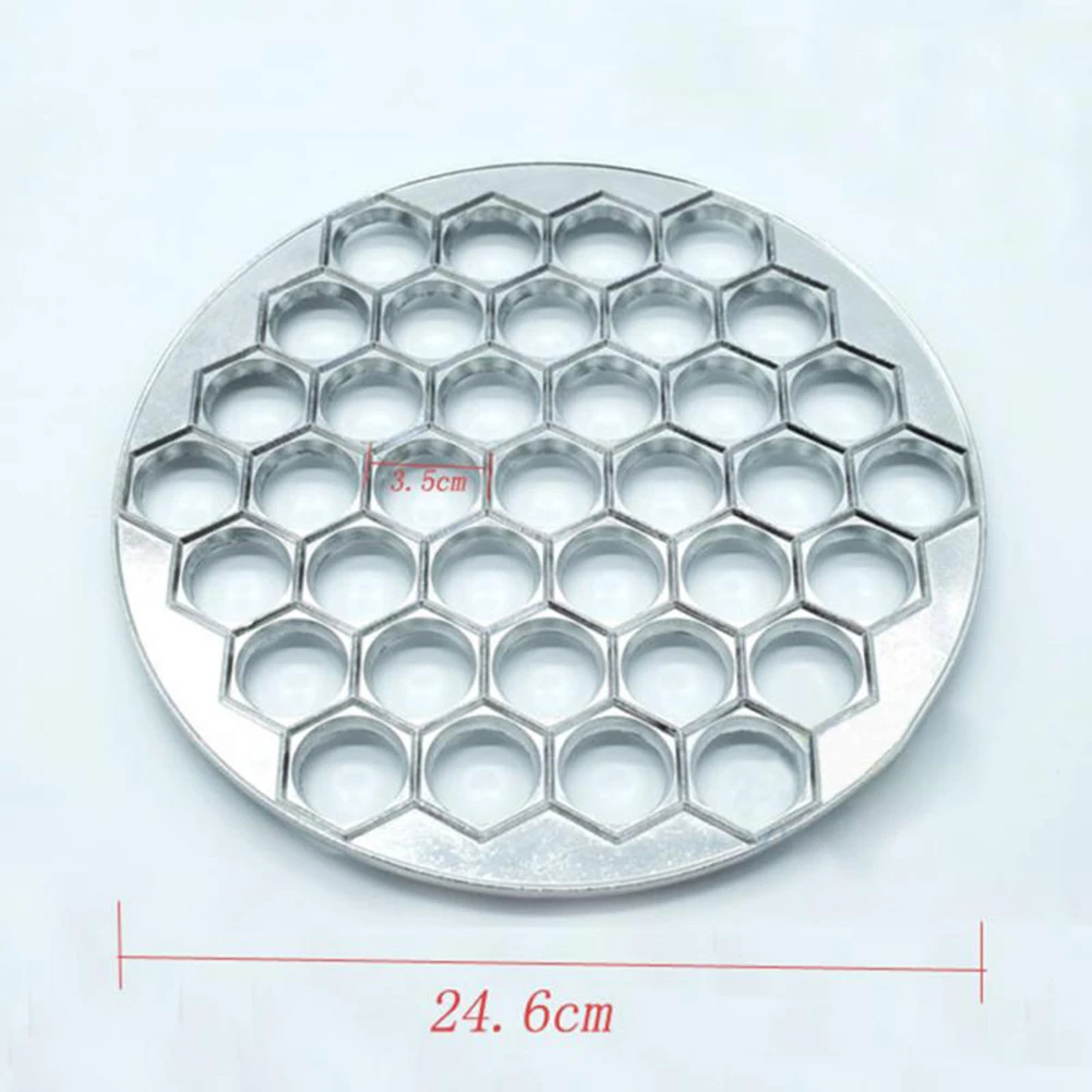 37 Holes Hexagonal Dumpling Mold Metal Jiaozi Maker Kitchen DIY Cooking Tool | Дом и сад