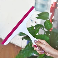 soft plastic glass wiper glass scraper car bathroom floor tile window cleaning tool brush wiper