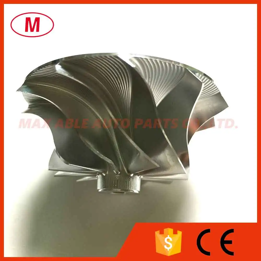 K04 5304-123-2032 34.53/50.96mm 11+0 blades Turbo Aluminum 2618/Milling/Billet compressor wheel for turbocharger 5303-970-0048 | Автомобили