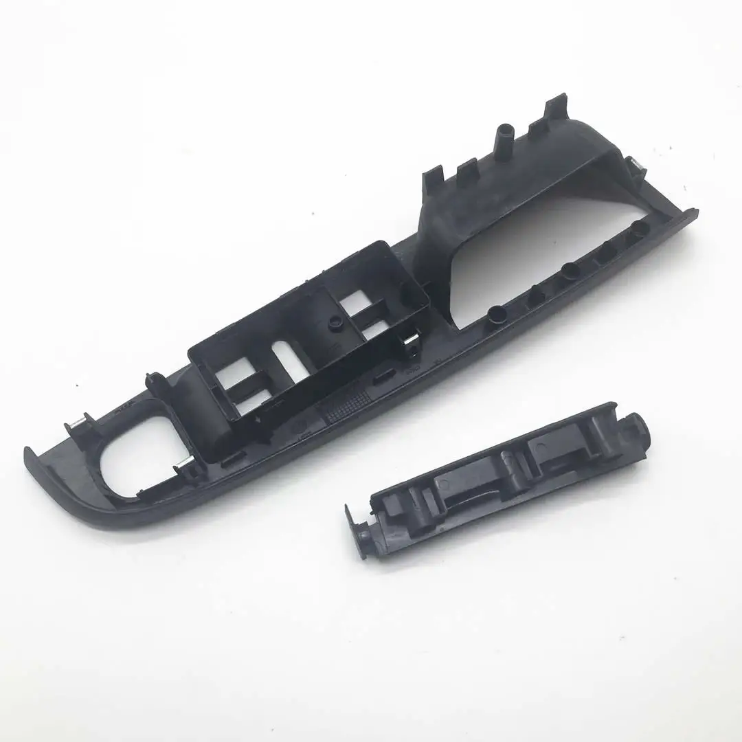 Черный левый Драйвер переключатель окна панель кронштейн основа ручка двери для