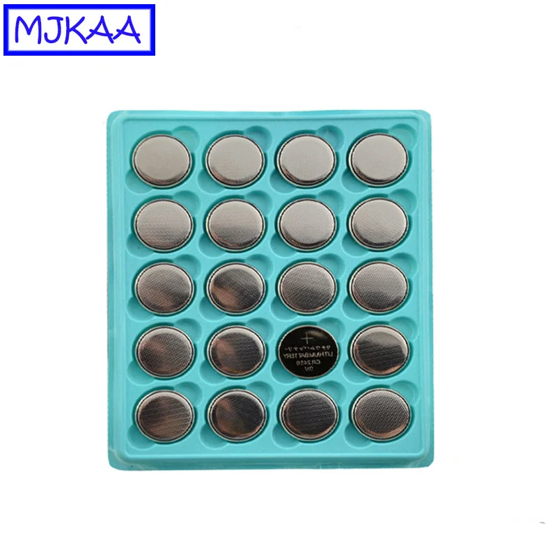 MJKAA 20 шт. CR2450 3 в Литиевые кнопочные батареи DL2450 CR2450N ECR2450 BR2450 CR 2450 автомобильные