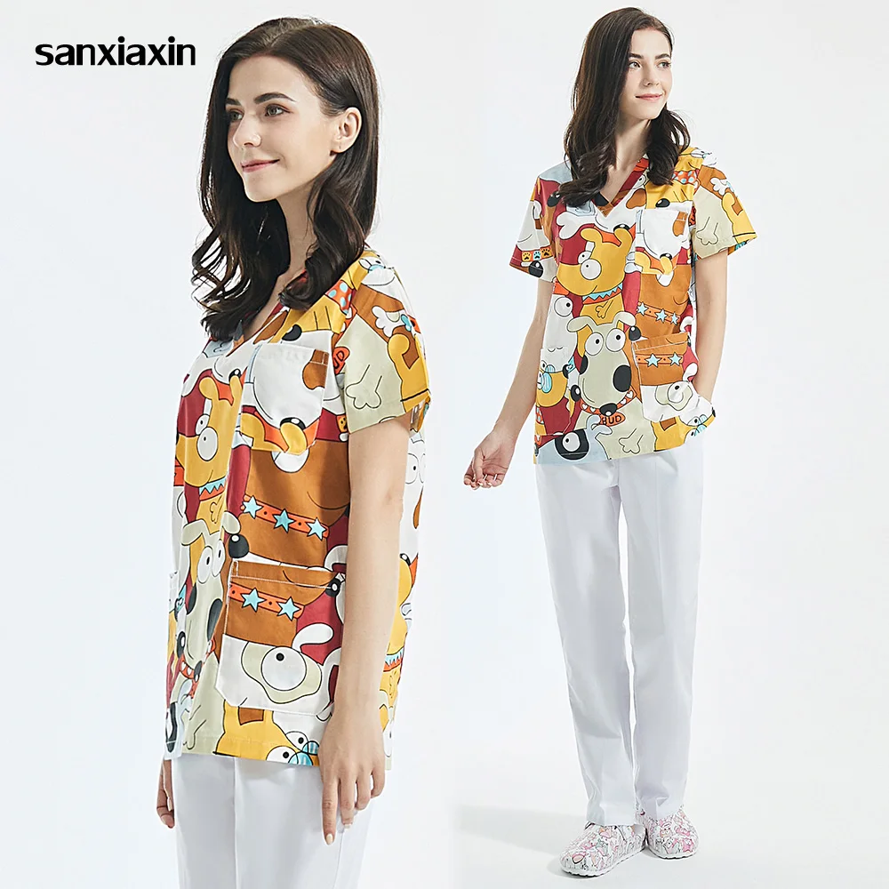 

Сапоги из флока с ажурной кромкой Топы для ухода за домашними животными Рабочая одежда оптовая продажа, принт с героями мультфильмов, унифо...