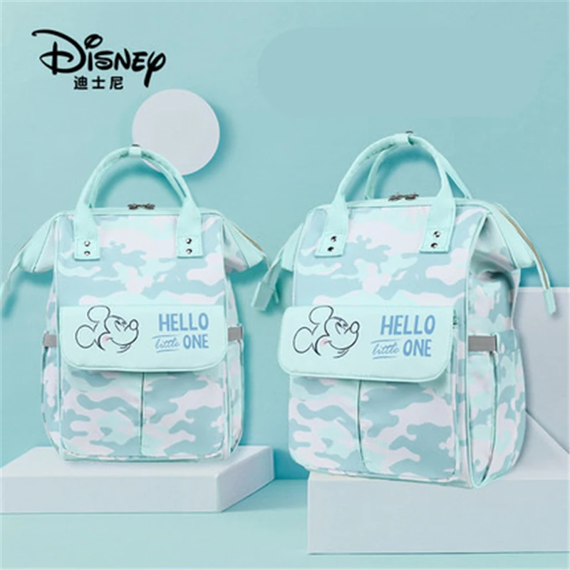 

Disney Mickey Minnie Backpack Baby Diaper Bag Waterproof Maternity Nappy Diaper Bag Backpack Bag Large Capacity Maternity Bag