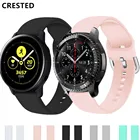 Ремешок Active2 для Samsung Galaxy watch active 2 46 мм 42 мм Gear S3 frontiergear sport 20 мм 22 мм, ремешок для часов amazfit bip