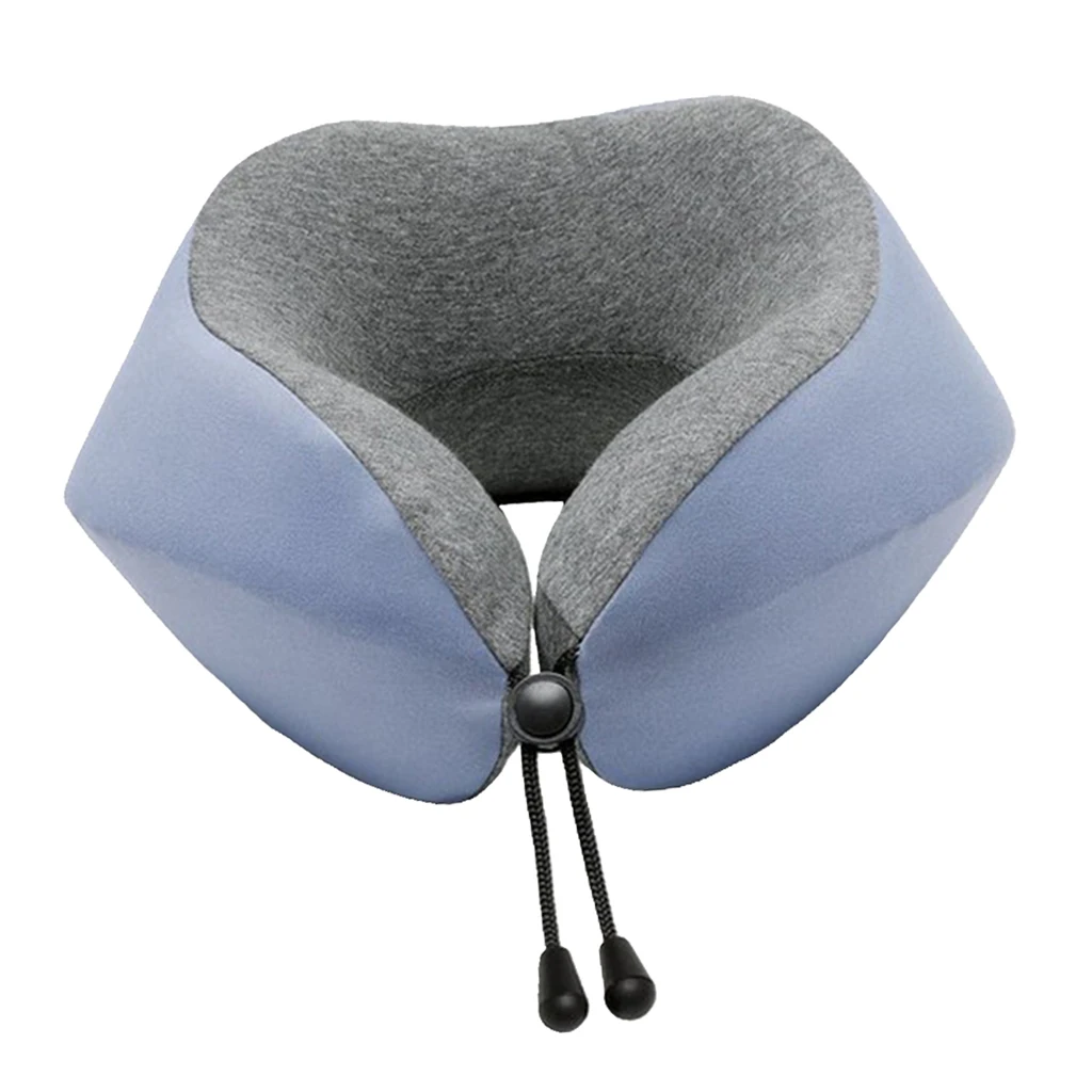 

U Shaped Travel Pillow Memory Foam Neck Pillow for Airplane Car Sleeping Napping