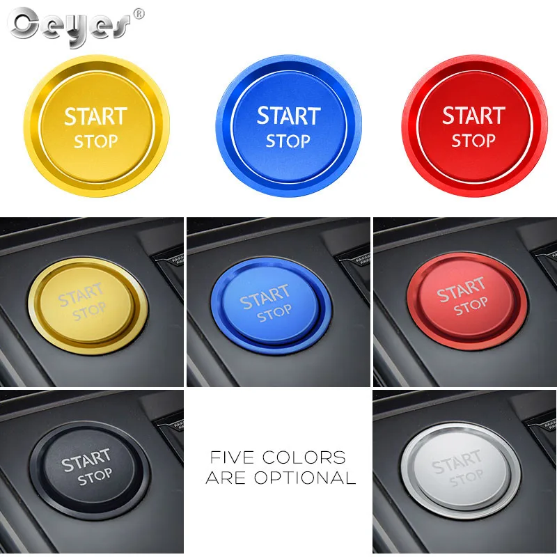 Ceyes для Peugeot 5008 3008 408 508 2008 308 4008 автомобильный двигатель старт/стоп кнопка