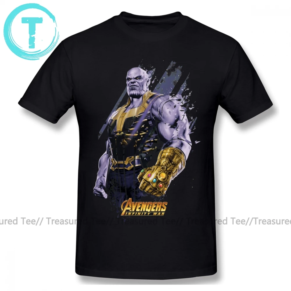 Thanos футболка Thanos Shattered Graphic 1 футболка Хлопковая мужская футболка с коротким рукавом большая графическая Милая Пляжная футболка