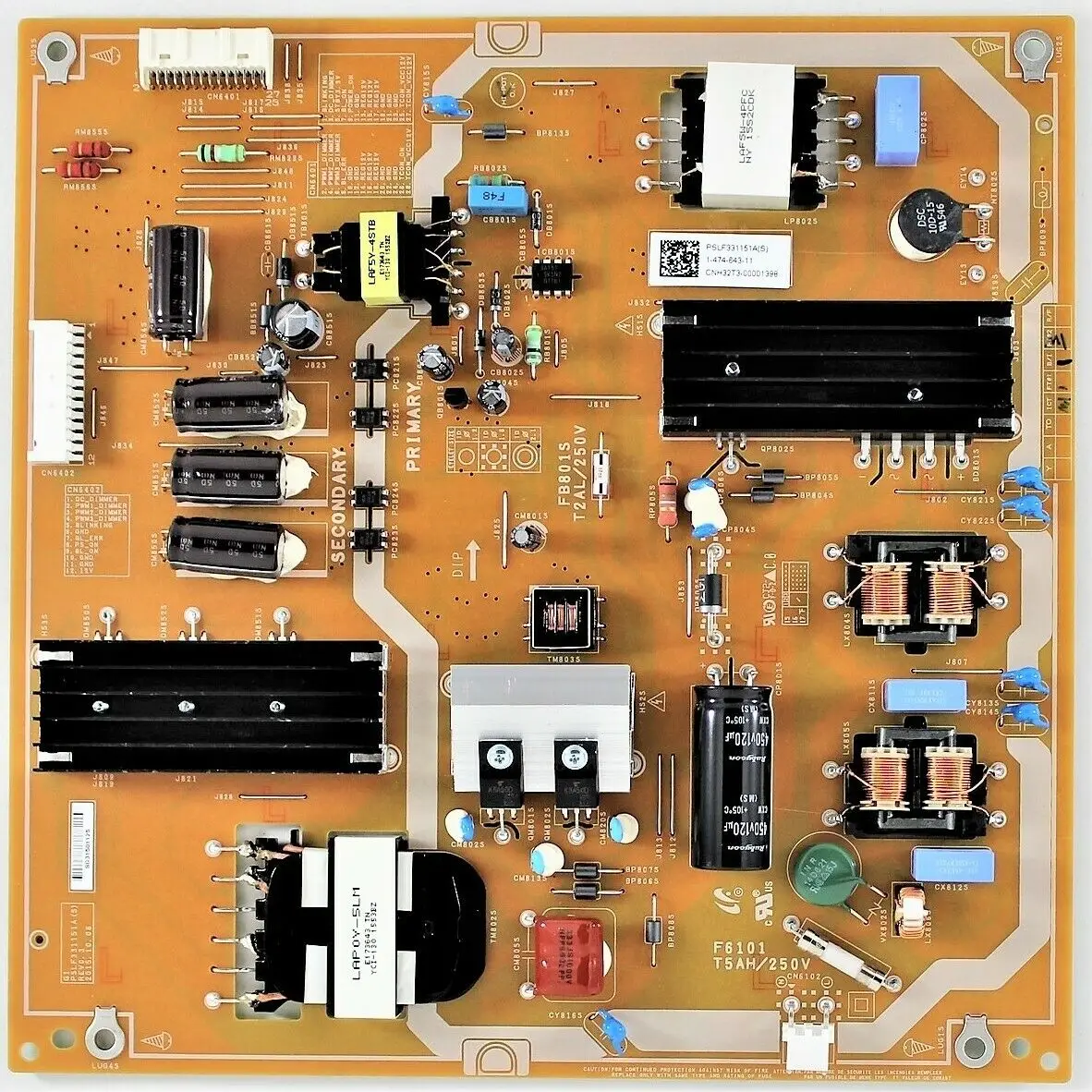

Power Board PSLF331151A(S) 1-474-643-11 FOR Sony 75" TV XBR75X850D