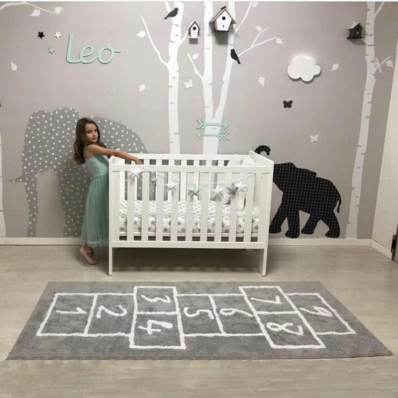 Игровой коврик для детей Детский спортивный ползания с цифрами DDZ02|Коврики