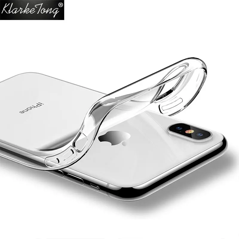 Модный прозрачный силиконовый чехол для телефона iPhone 11 XS MAX XR 8 7 6s Plus | Мобильные