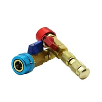 r134a car valve core removal tool air conditioner valve core puller low high voltage coupler automobile maintenance supplies