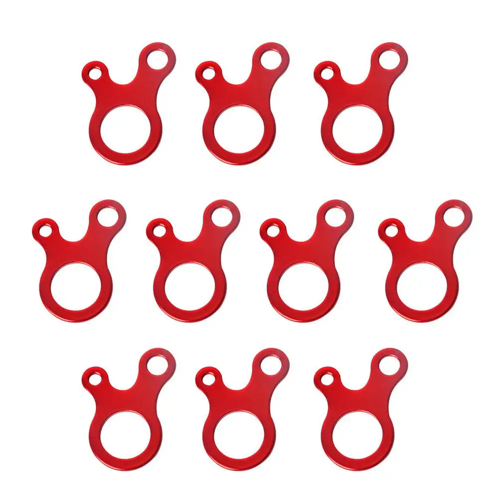 

10pcs Tent Tensioners Aluminum Alloy Rope Adjuster Buckle For Tent Camping Hiking Backpacking Outdoor Activity Wholesale