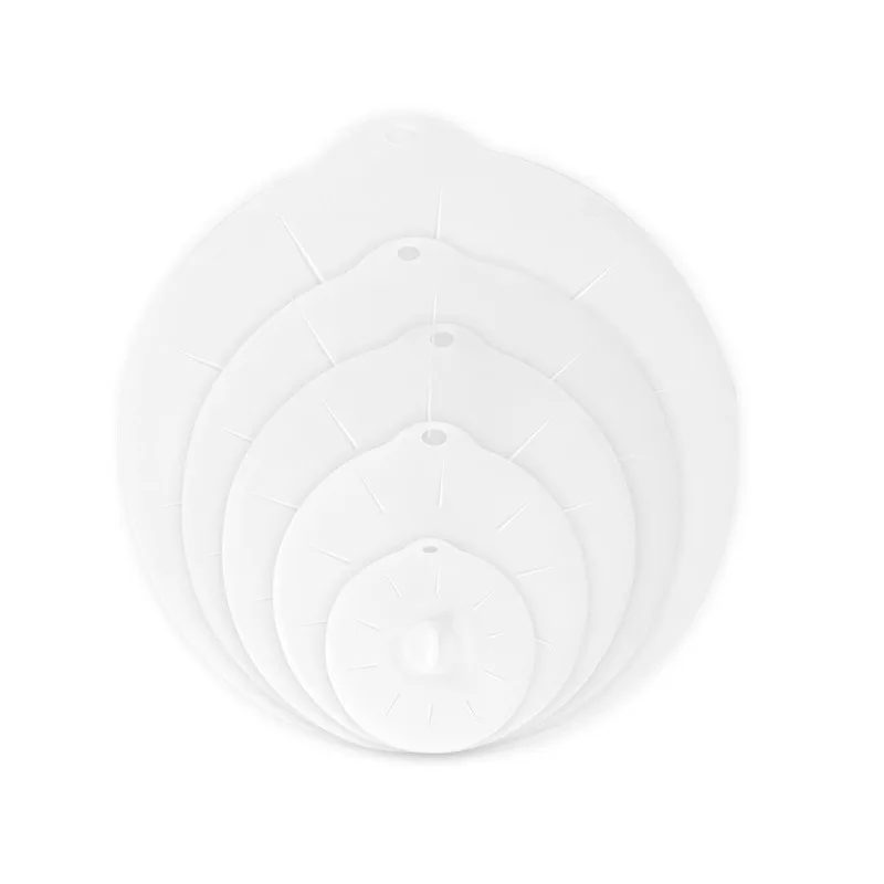 

High Quality Silicone High-temperature Seal Spill-proof Fresh Cover Microwave Refrigerator Sealing Bowl Cover