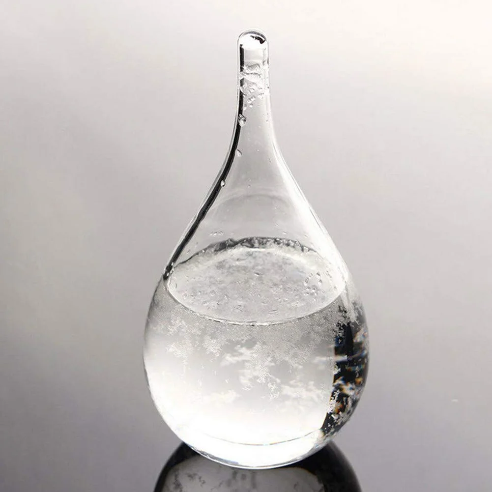 Кристальный прогноз погоды бутылка с деревянной базой настольная декорация