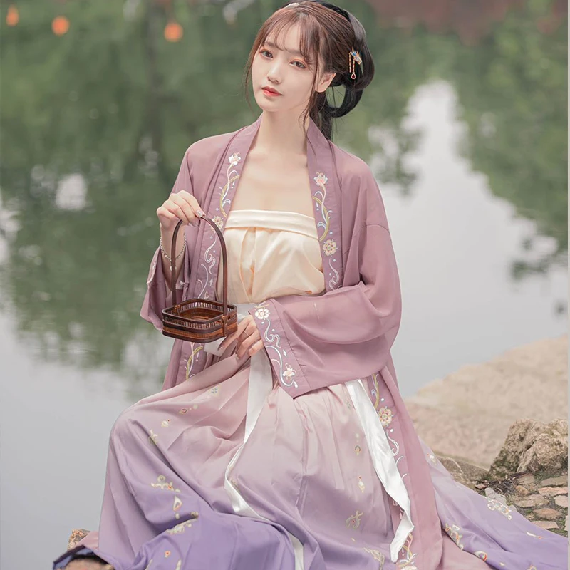 Женское традиционное китайское свадебное платье Hanfu, Осенние фантазийные карнавальные сказочные костюмы династии Тан, наряд для леди от AliExpress RU&CIS NEW