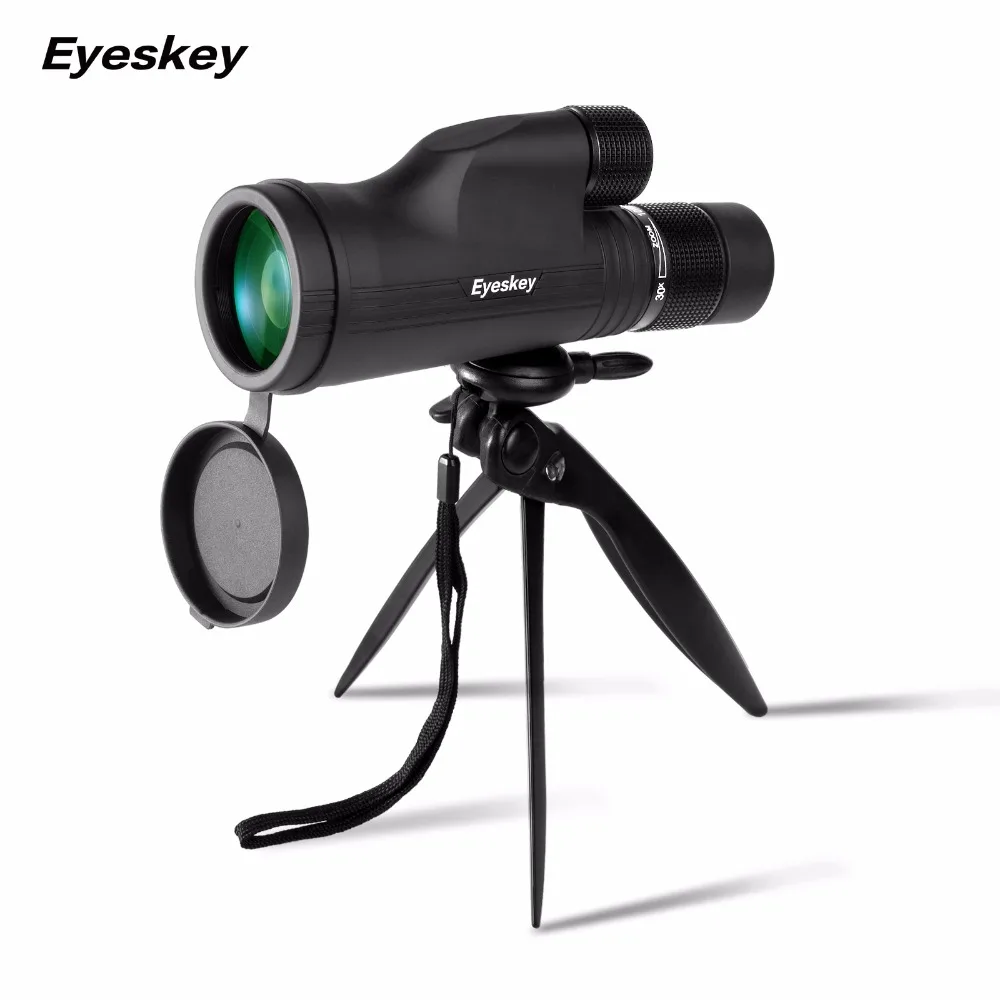 

Eyeskey HD Zoom 10-30x50 Monocular Powerful Multi-coated BAK4 Prism Waterproof Telescope Spotting Scope Hunting Binoculars