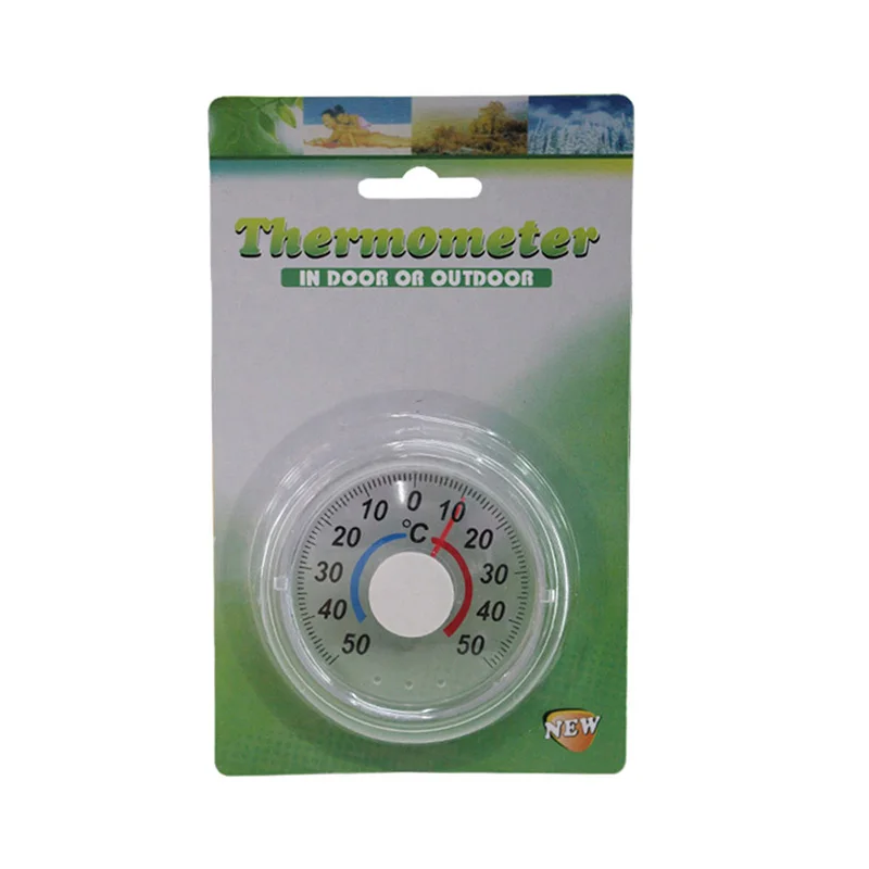 Round Plastic Door and Window Thermometer Pointer Type Outdoor | Инструменты
