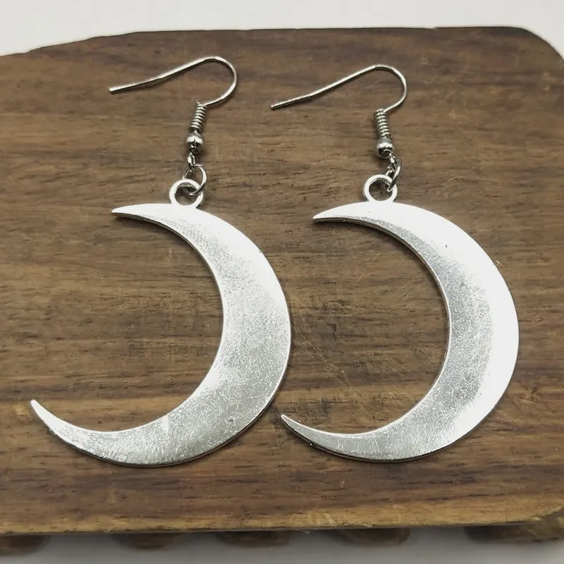 1 пара модные милые серьги с Луной женские текстурные серьги|Серьги-подвески| |