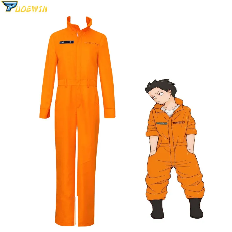 Костюм для косплея из аниме Enn no Shouboutai Shinra Kusakabe Team Uniform Fire Force | Тематическая одежда