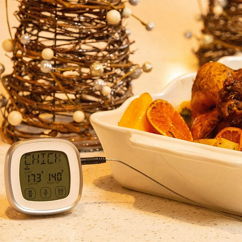 Цифровой термометр для мяса гриль печь курильщик кухонный прибор приготовления