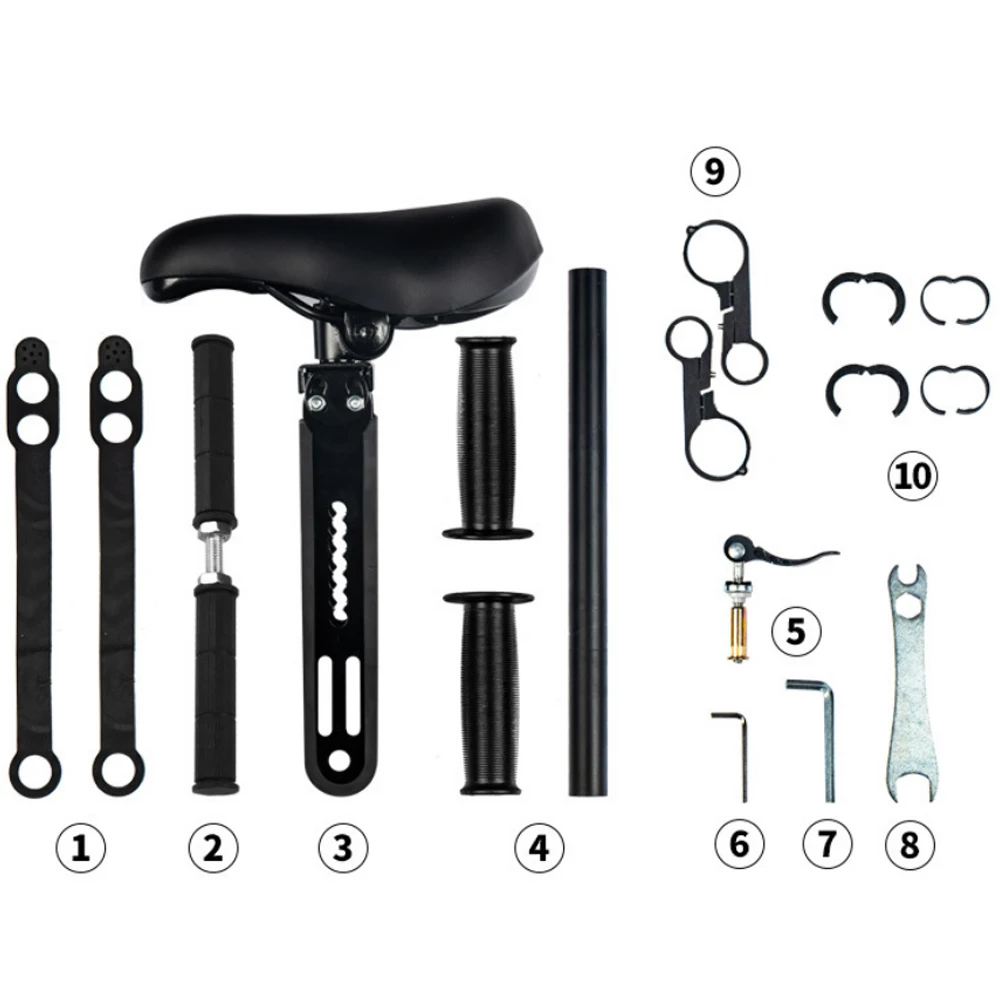 

Kids Bicycle Seat MTB Mountain Bike Children Saddle Front Frame Mount Baby Seat Child Safety Handlebar Cycling Kids Saddle Parts