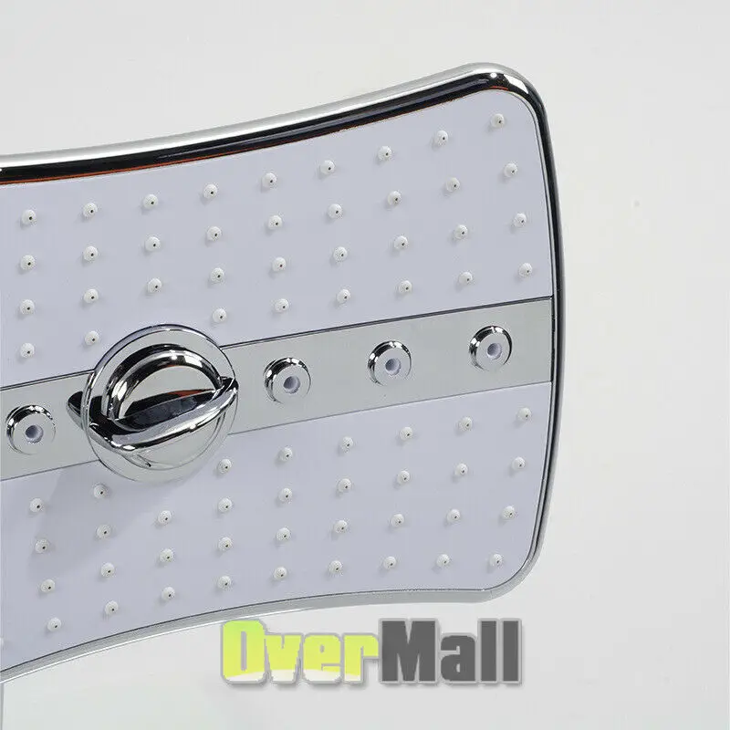 

New Style Bathroom Stainless Steel Shower Kit Household Multifunctional Waterfall Rain ABS Chrome-plated Booster Nozzle