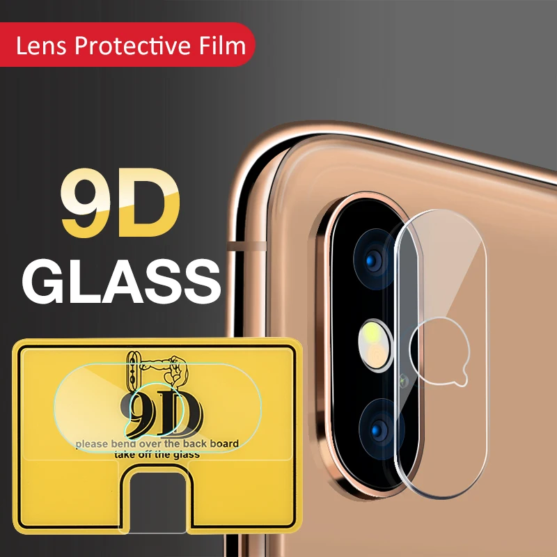 Закаленное защитное стекло для объектива камеры 9D iPhone 11 Pro XS MAX XR 2019X8 7 Plus XI |