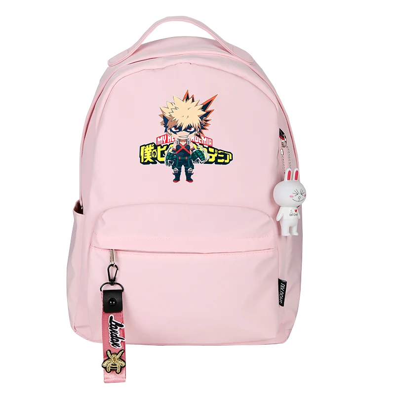 Рюкзак My Hero Academy COS, каваи, школьные сумки, аниме, маленький рюкзак женский, повседневные дорожные сумки на плечо, сумка для ноутбука, Mochila - Цвет: GJF MH1c