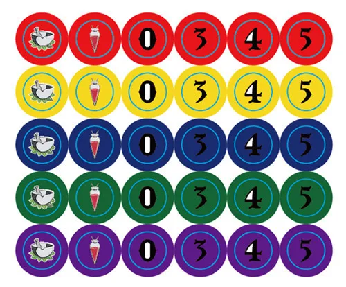 

Verona Conference Poison-Containing Extended Party Board Game