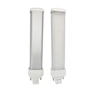 4pin G24Q 9 Вт светодиодный горизонтальный PL светильник G24q-1 G24q-3 PLC-18W PLC26W CFL замена CE по ограничению на использование опасных материалов в производстве 85-300V Plug лампа светильник