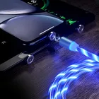 Магнитный зарядный USB-кабель для iPhone, Samsung, Android, магнитный кабель Micro USB типа C, быстрая зарядка, шнур