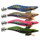 4 шт. 3,5 # Крючок для кальмаров 13,5 см 21 г креветка приманка с шумом искусственная приманка 3D глаза приманка осьминога рыболовные снасти рыболовный воблер