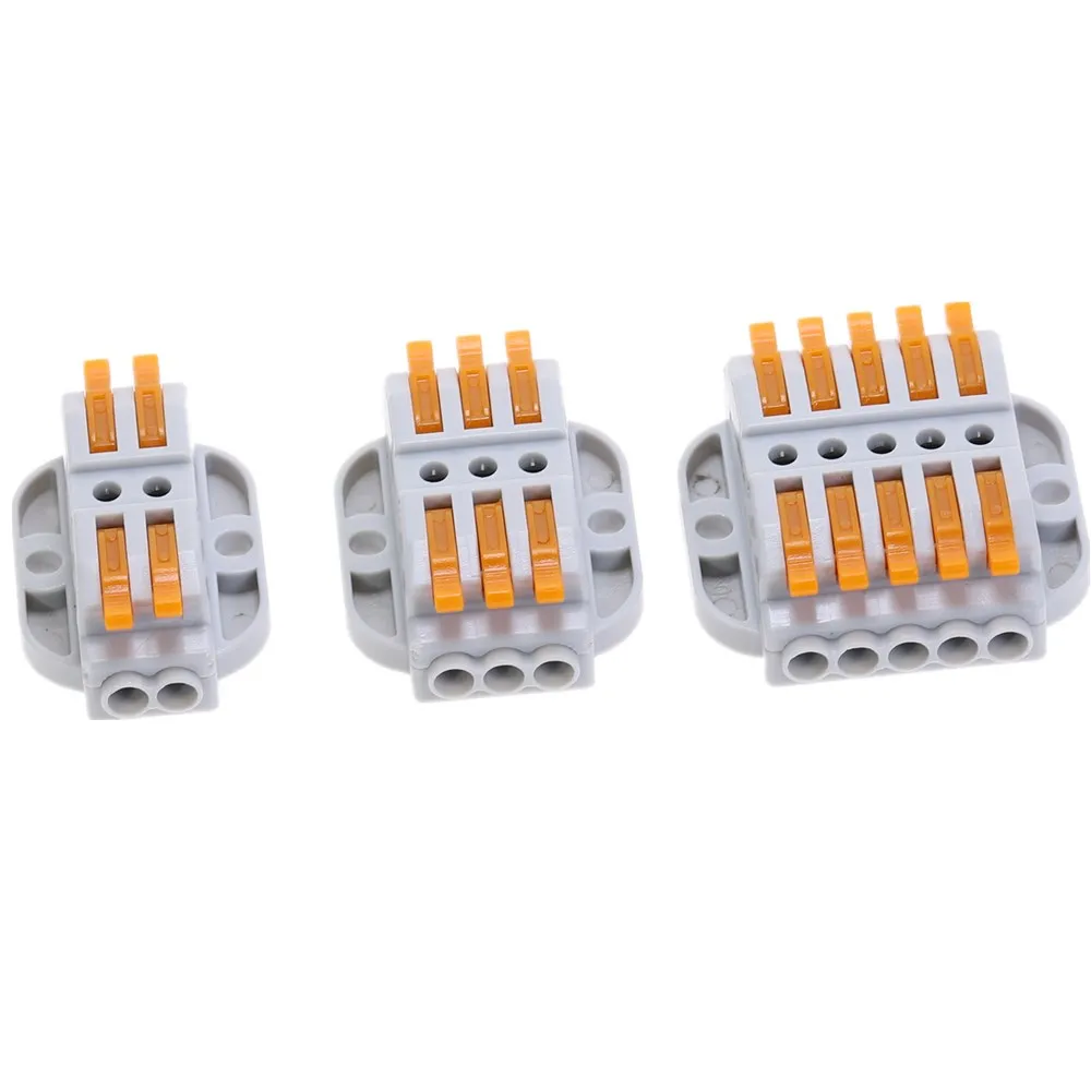 10Pcs Terminals Block Electrical Wire Connector substitute for TB Cable Connector -222