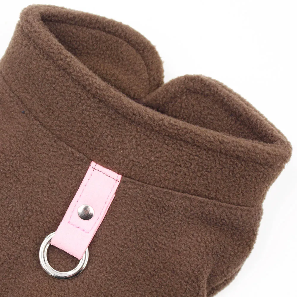 Солид Кэнди Колор Дог Вест Бланк Флис Пет Клоутс фор Смалл Догс Чихуахуа Винтер Софт Паппы Костюмес Йорк Кэт Свитшот он.