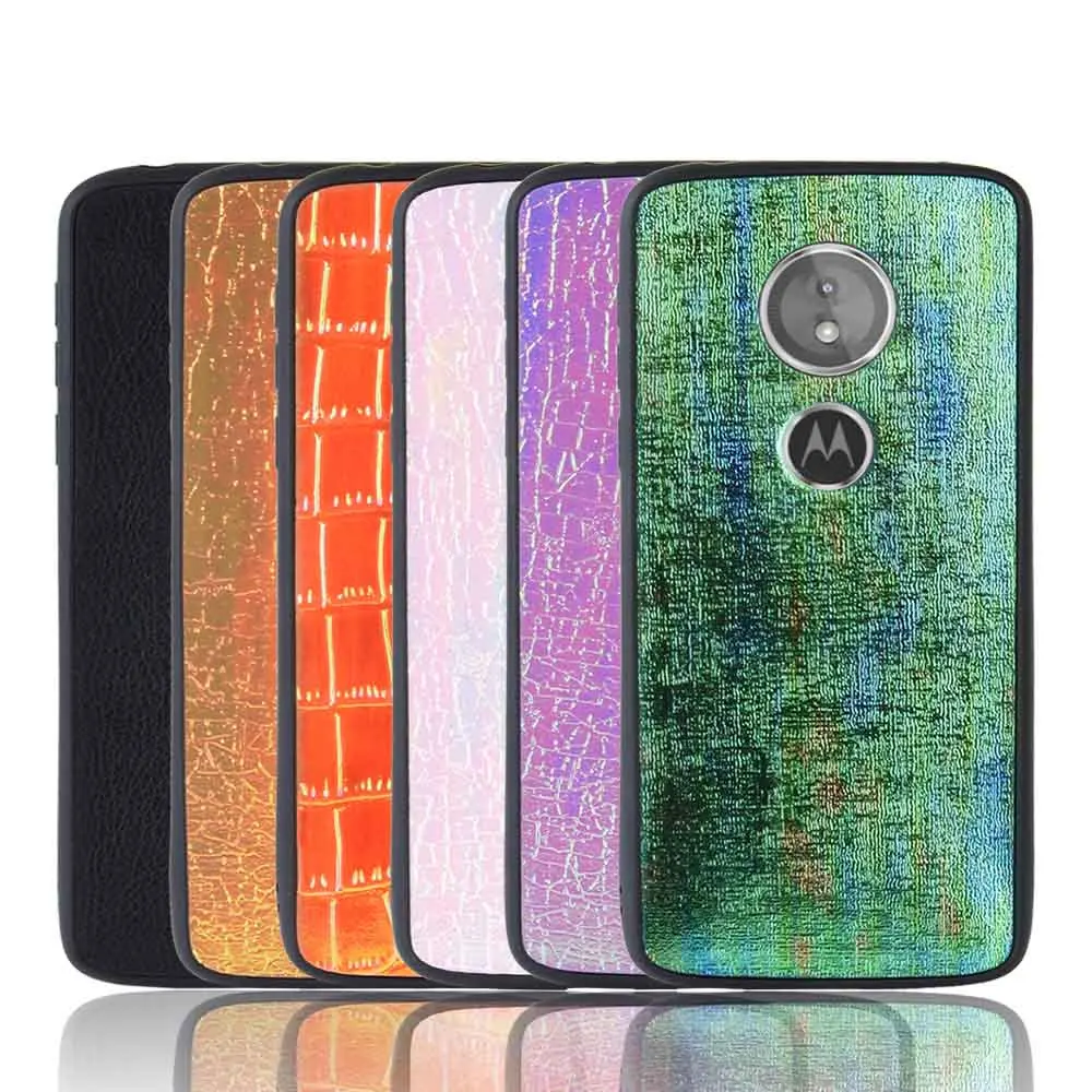 Ультратонкая кожа чехол для телефона Motorola Moto G6 play/E5 XT1922 4/ONE/P30 Play XT1941 2 мягкая