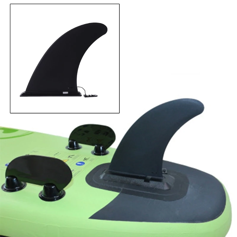 Black Nylon Surfboard Fins Buckle Type Canoe Paddle Board Aquaplane Center Surf | Спорт и развлечения