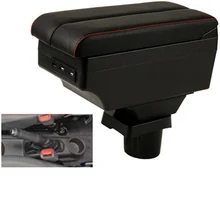 For Chevrolet Spark armrest box central content box interior Armrests Storage car-styling accessories part with USB