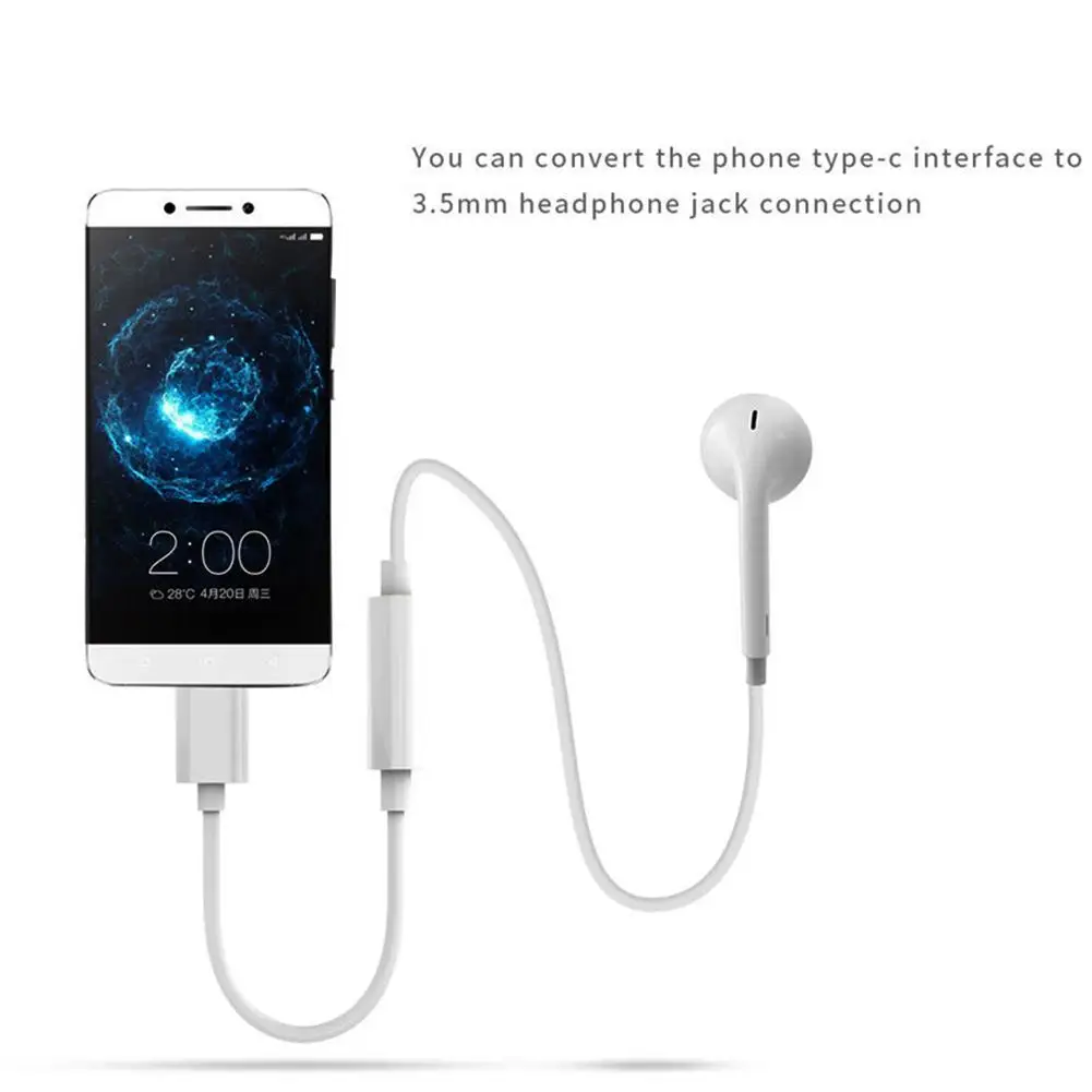 Type C до 3 5 мм кабель для наушников адаптер Usb 1 type USB штекер AUX аудио разъем Xiaomi 6 Mi6 Letv